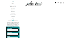 Desktop Screenshot of juliatreat.com